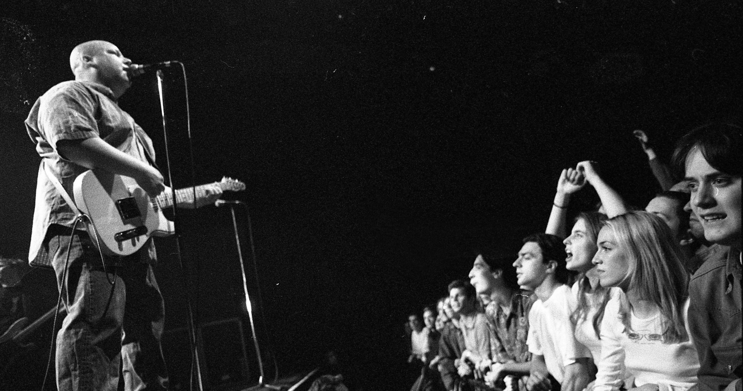 Frank Black, le 6 septembre 1994 au Transbordeur. / Photo Joël Philippon