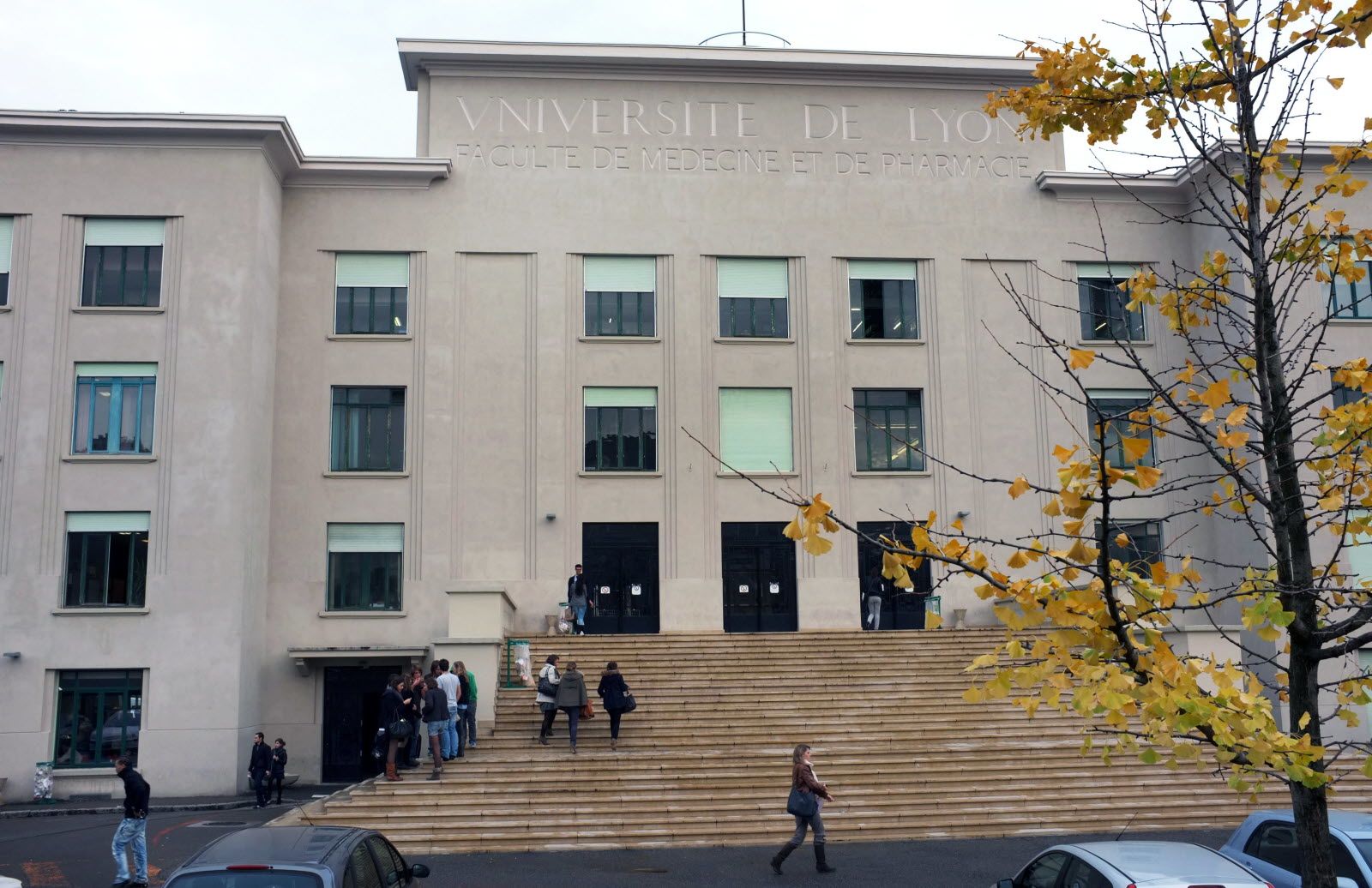 La faculté de médecine de Lyon ne porte plus le nom de Carrel depuis 1996. Photo Le Progrès/Philippe JUSTE