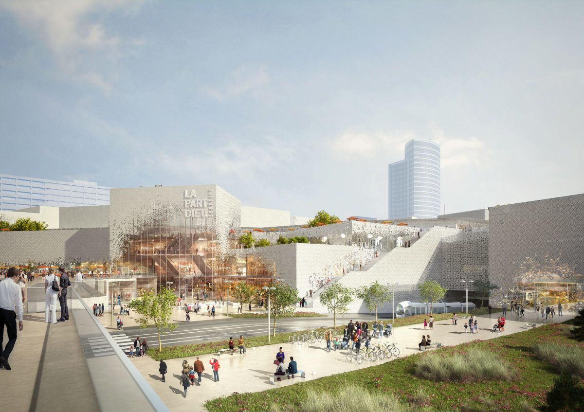 Illustration Le Progrès/SPL Lyon Part-Dieu/Unibail Rodamco