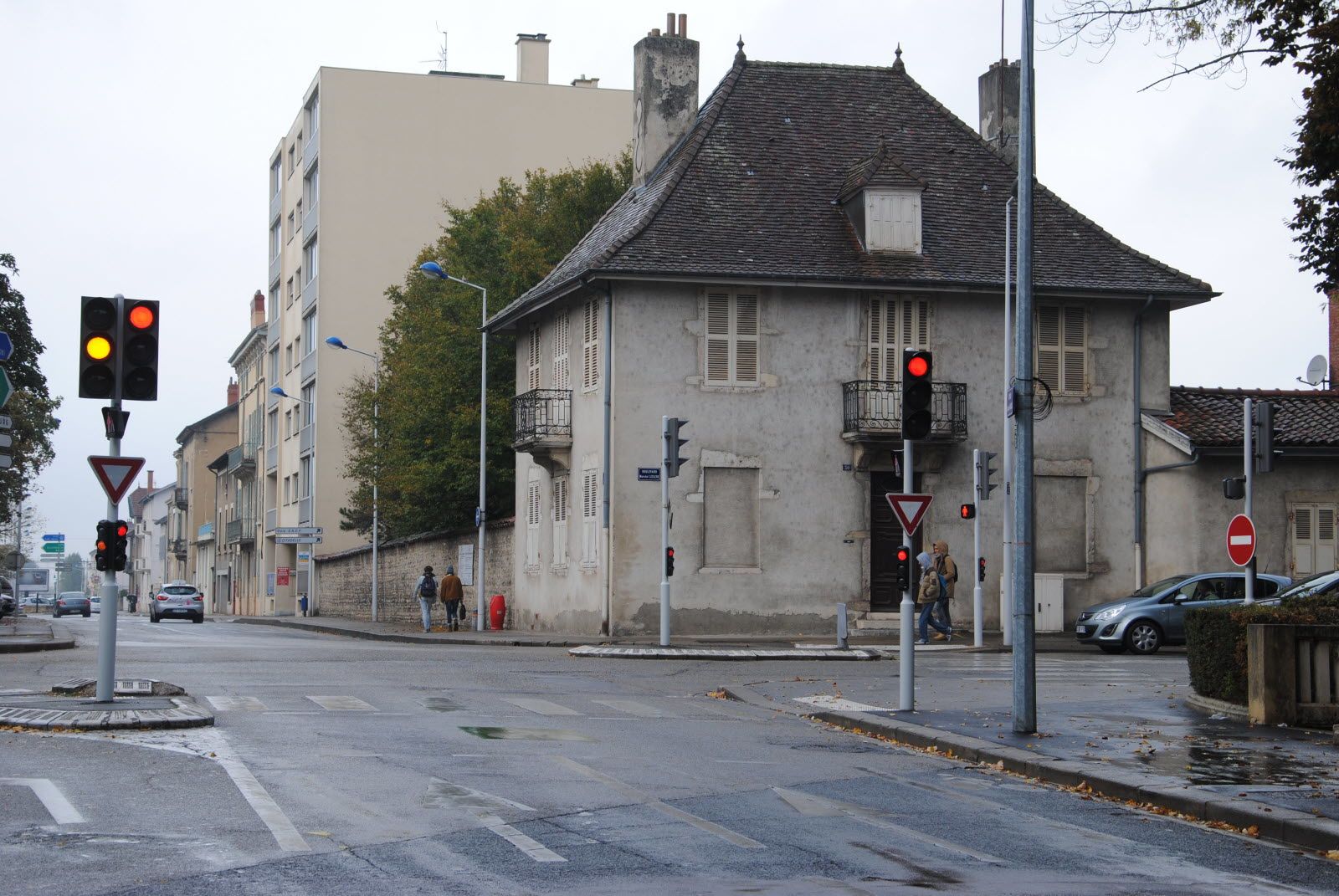 A Bourg-en-Bresse, la maison de Lalande. Photo Le Progrès/ Antoine BOITEZ