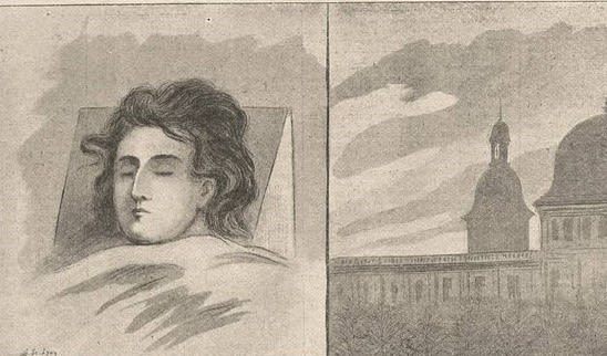 Dessin paru dans Le Progres Illustré en 1901 par Gustave Giranne