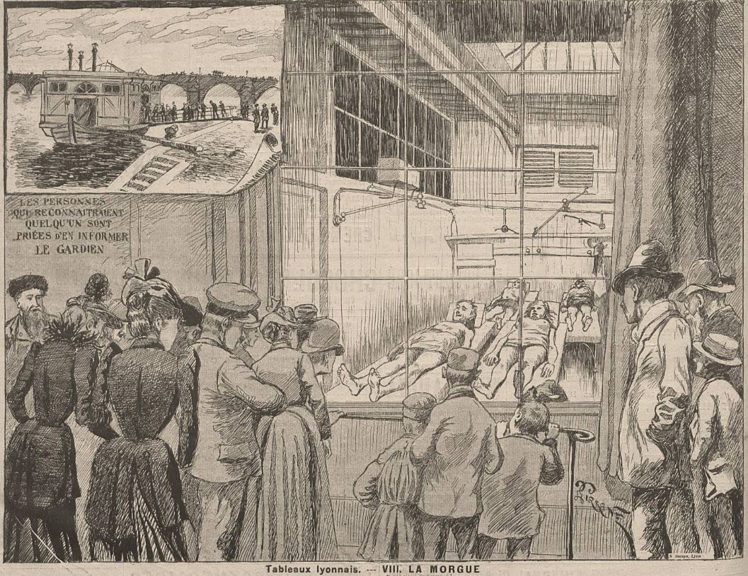 Dessin paru dans Le Progres Illustré le 10 avril 1892 par Gustave Giranne