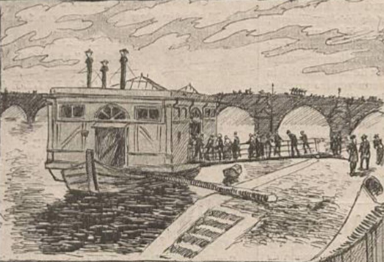 Dessin paru dans Le Progres Illustré le 10 avril 1892 par Gustave Giranne