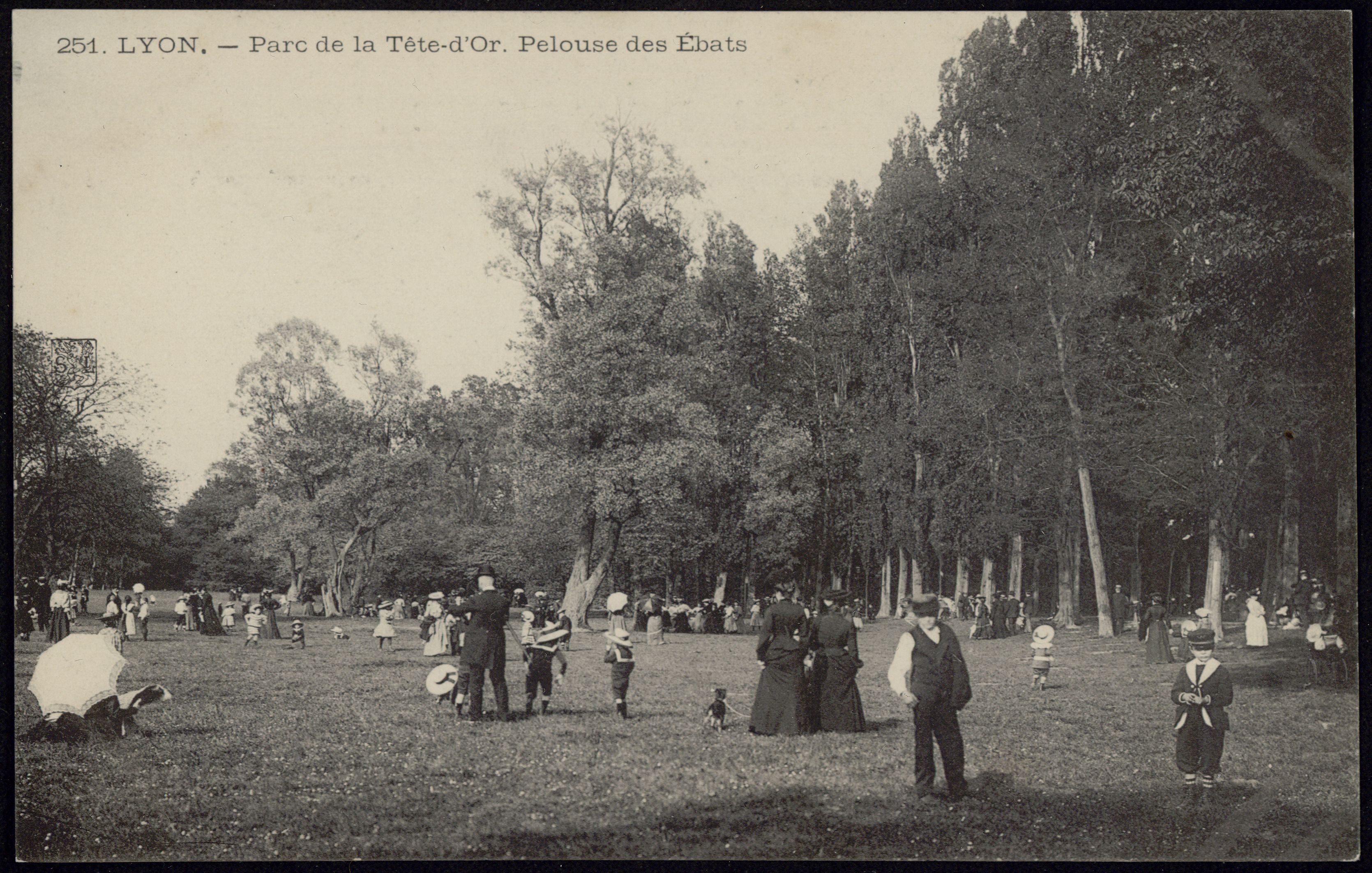 Vue du site avant le début des travaux\Archives de Lyon
