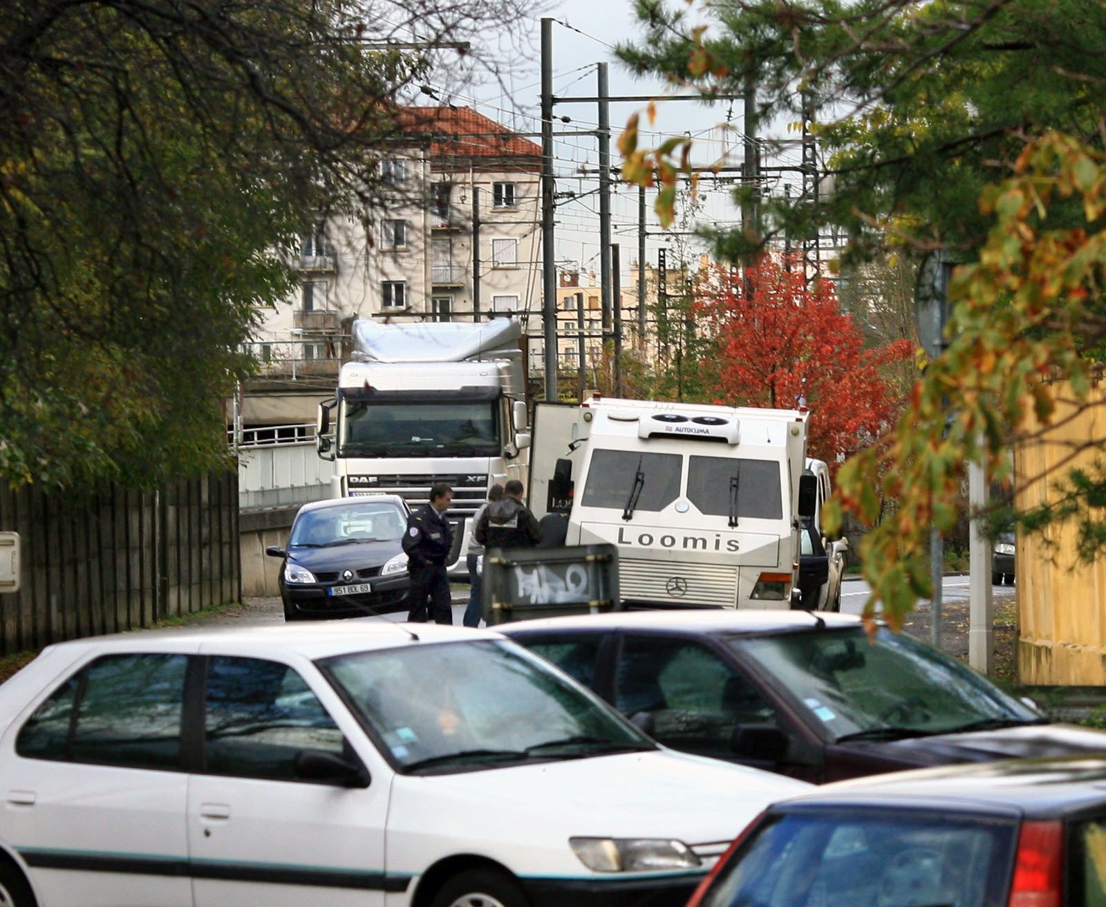 Le 5 novembre 2009, le fourgon de la société Loomis conduit par Toni Musulin est retrouvé vide à Lyon. Il était censé contenir 11,6 millions d'euros. Photo Progrès/Philippe JUSTE