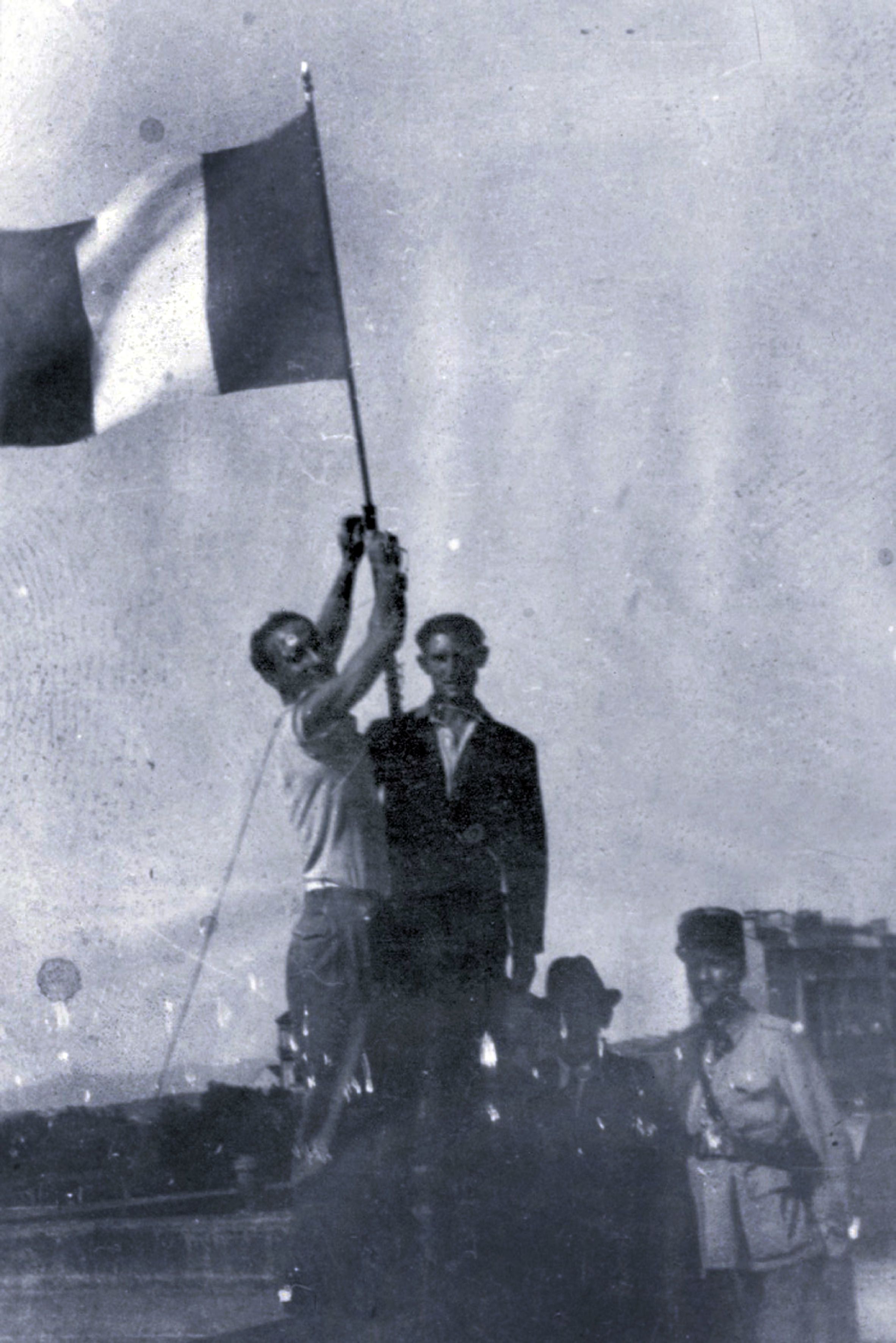La foule rue de la République pour la Libération de Lyon. (Photo d'archives Le Progrès)